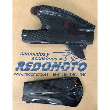 kawasaki ZX 6 07-08 Protecteur bras osillant en carbone 