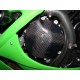 kawasaki ZX 6 09-10 Protecteur moteur gauche en carbone